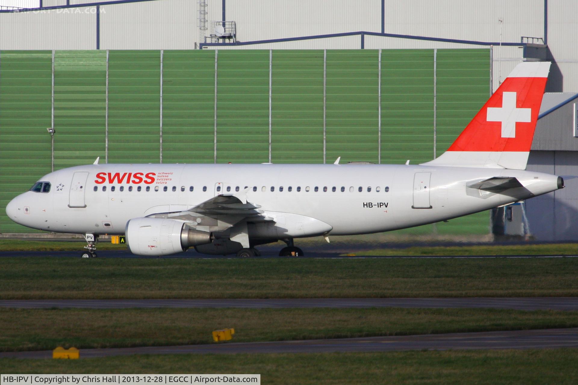HB-IPV, 1996 Airbus A319-112 C/N 578, Swiss International Air Lines