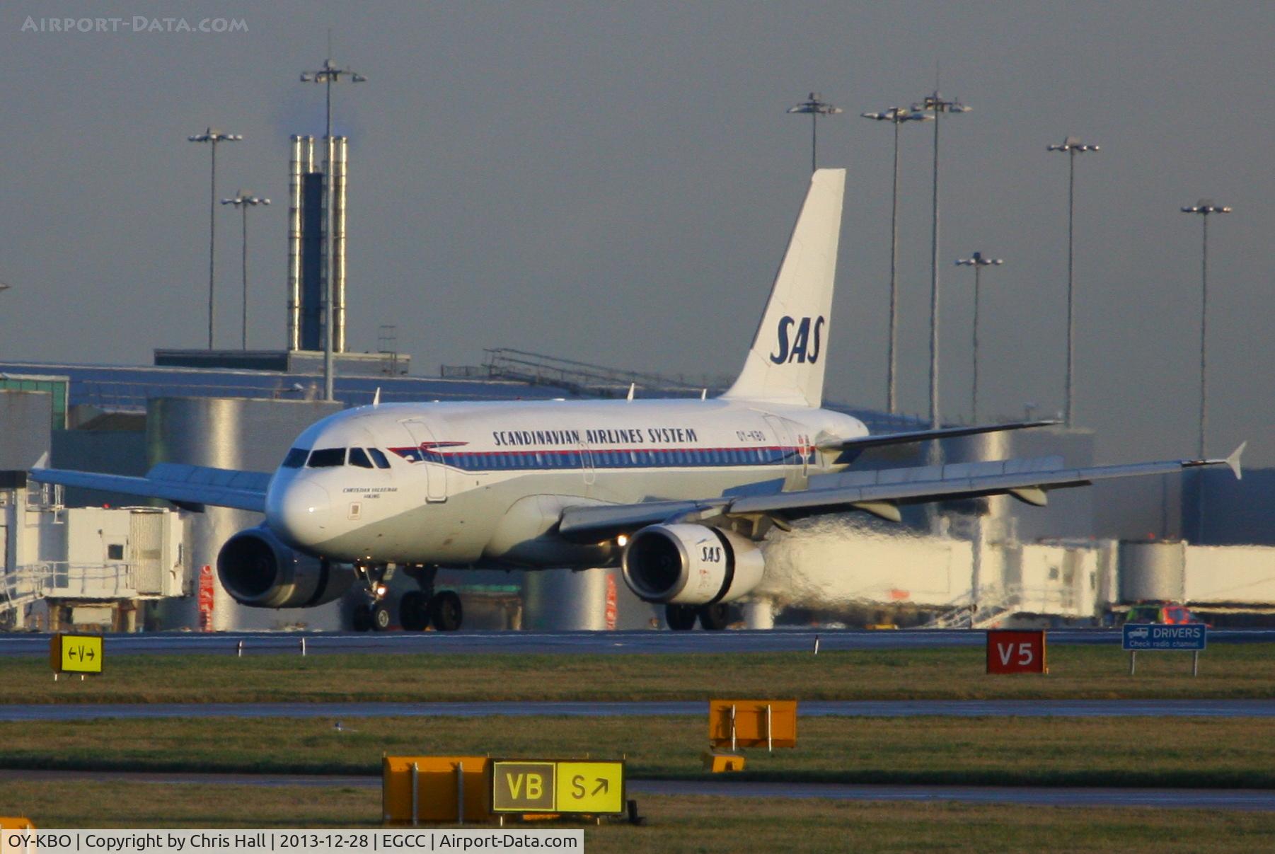 OY-KBO, 2006 Airbus A319-131 C/N 2850, Scandinavian Airlines retro scheme