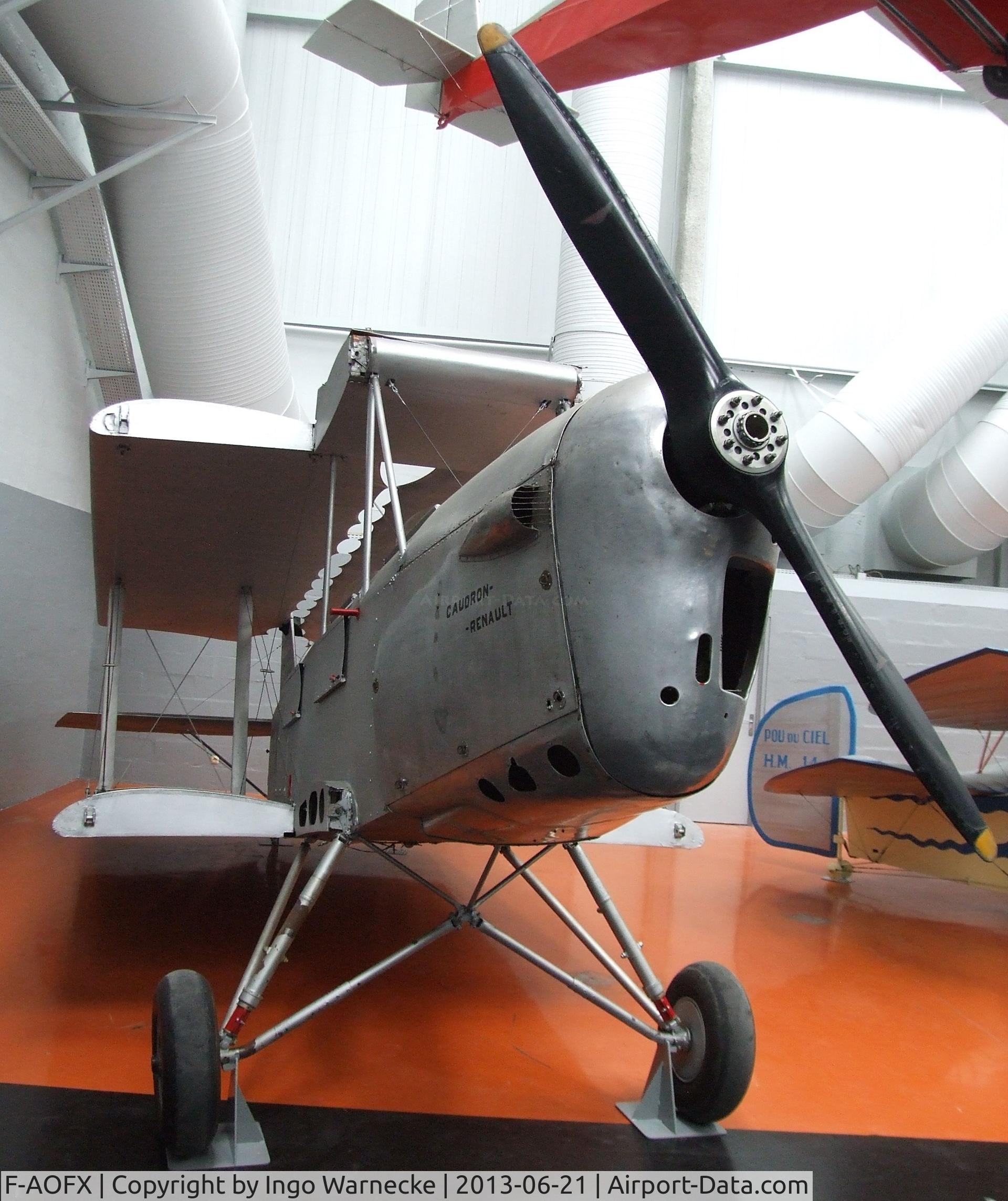 F-AOFX, Caudron C.277R Luciole C/N 7156/14, Caudron C.277R Luciole at the Musee de l'Air, Paris/Le Bourget