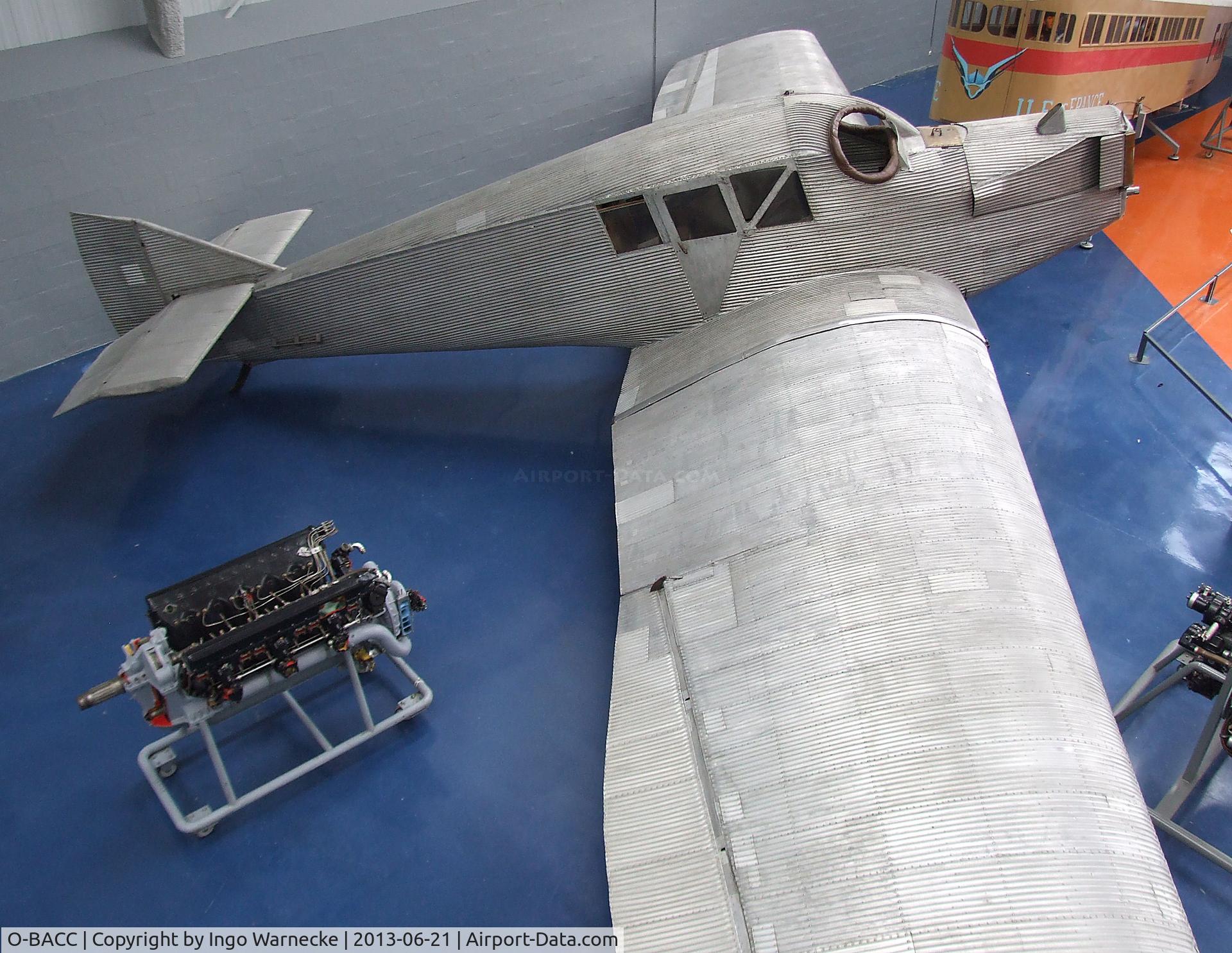 O-BACC, Junkers F.13L C/N 600, Junkers F 13L at the Musee de l'Air, Paris/Le Bourget