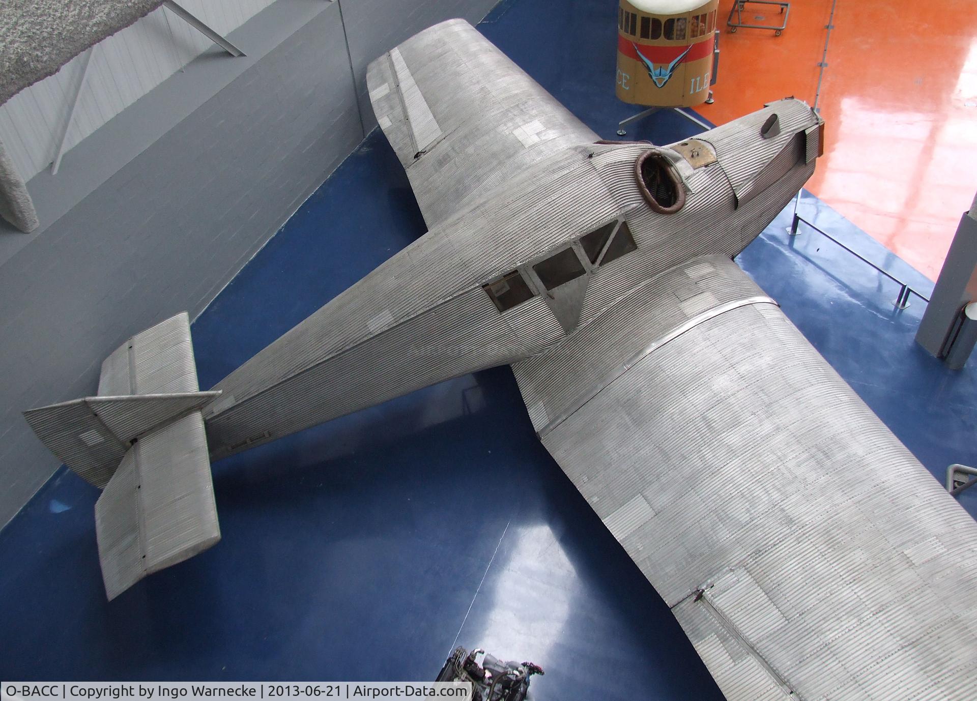O-BACC, Junkers F.13L C/N 600, Junkers F 13L at the Musee de l'Air, Paris/Le Bourget