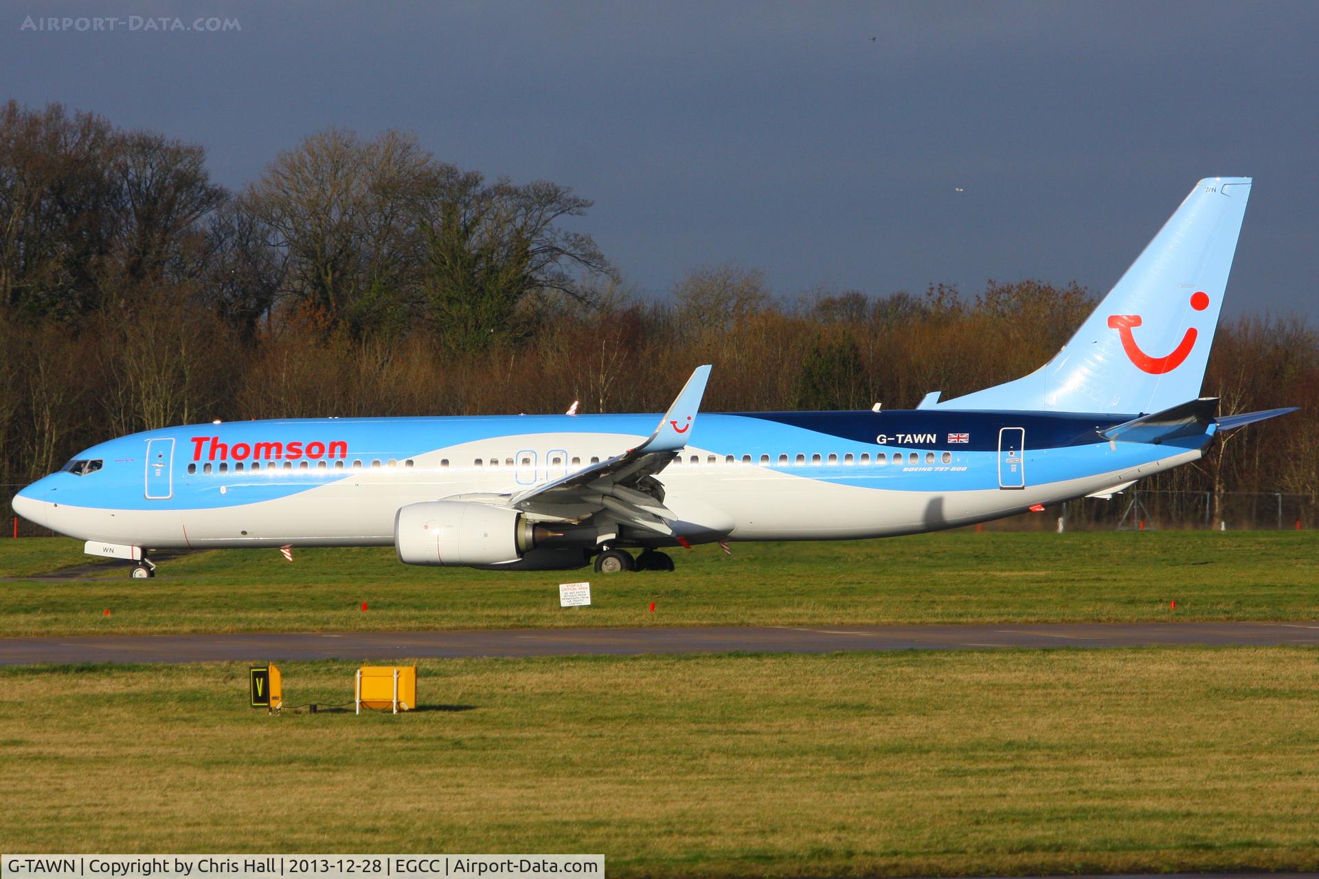 G-TAWN, 2013 Boeing 737-8K5 C/N 37251, Thomson