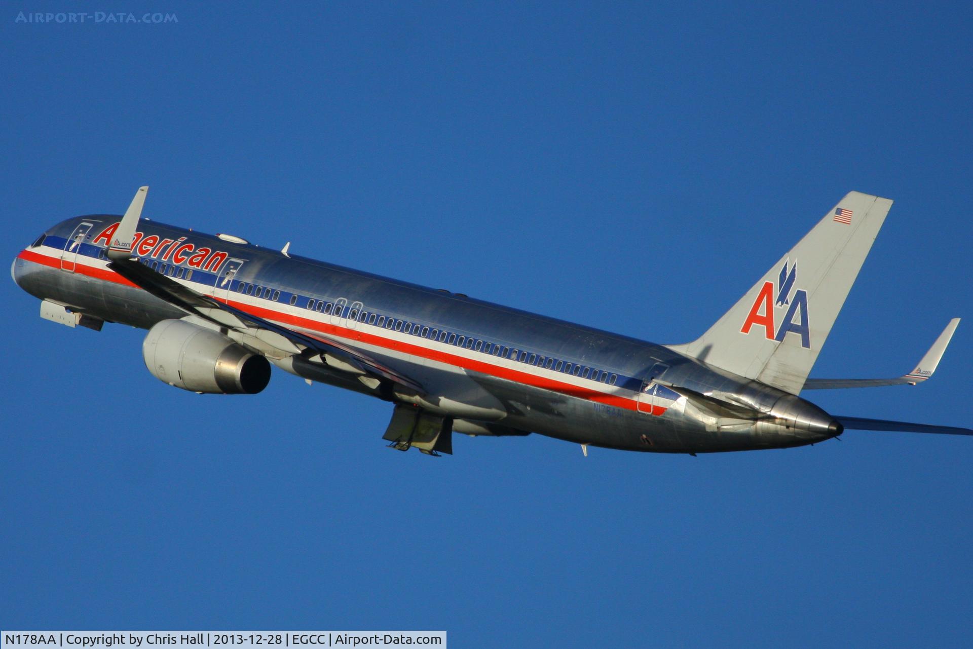 N178AA, 2002 Boeing 757-223 C/N 32398, American Airlines