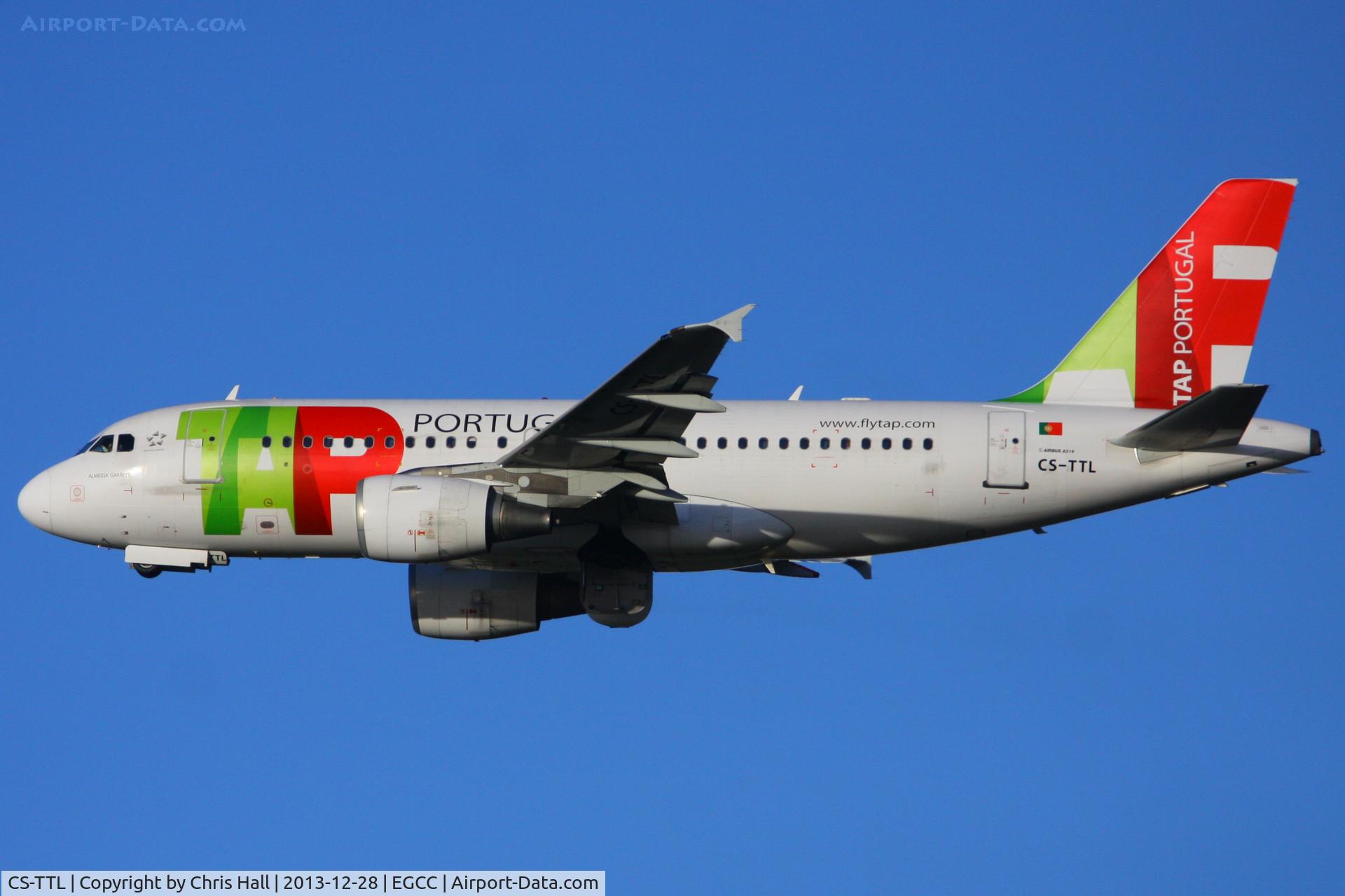 CS-TTL, 1999 Airbus A319-111 C/N 1100, TAP - Air Portugal