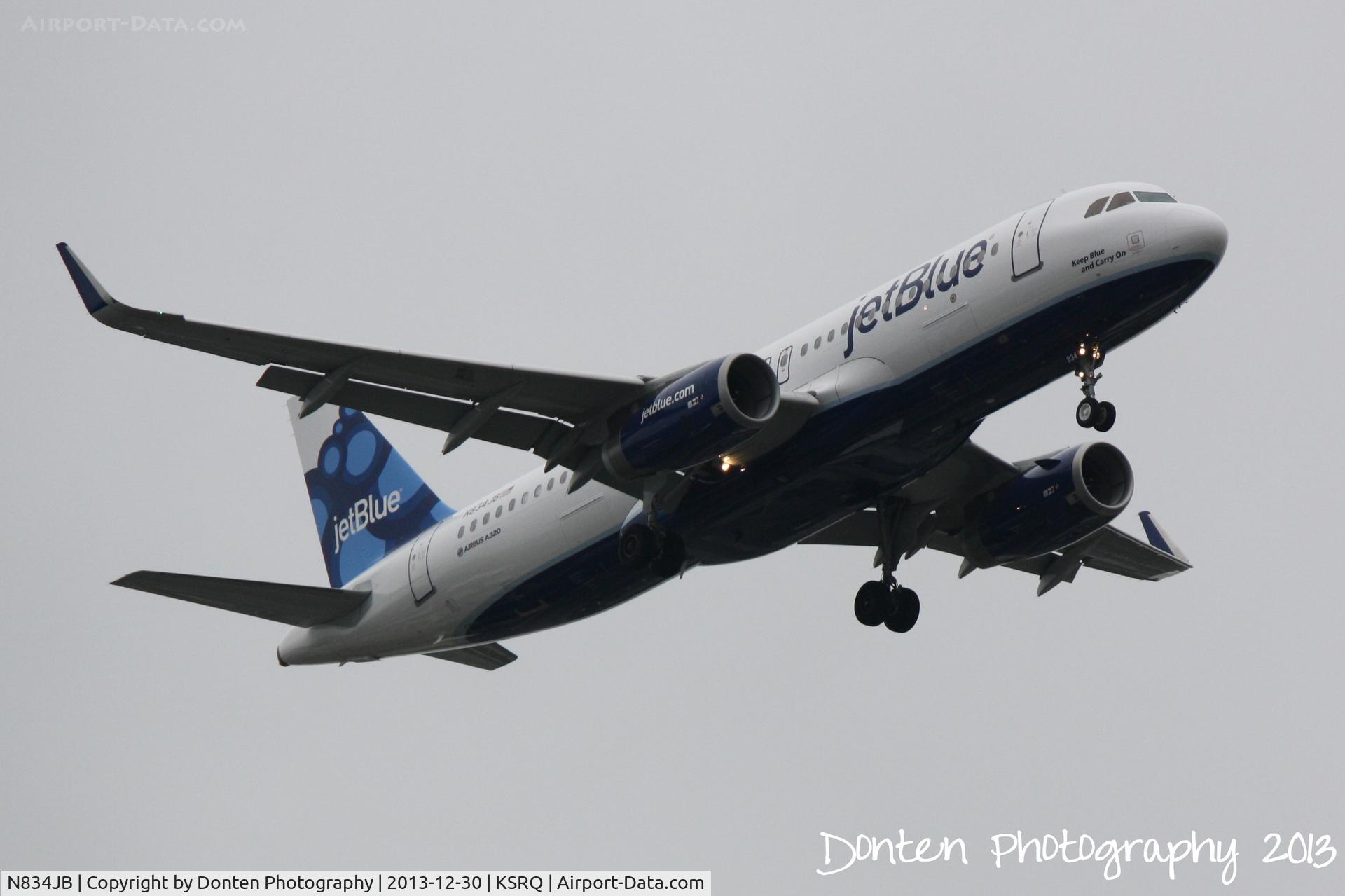 N834JB, 2013 Airbus A320-232 C/N 5782, JetBlue Flight 163 (N834JB) 