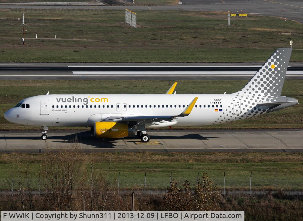 F-WWIK, 2013 Airbus A320-232 C/N 5885, C/n 5885 - To be EC-LZE - Jetstar Japan ntu...