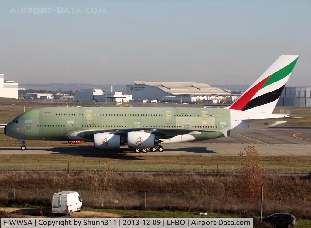 F-WWSA, 2013 Airbus A380-861 C/N 150, C/n 0150 - For Emirates as A6-EEV