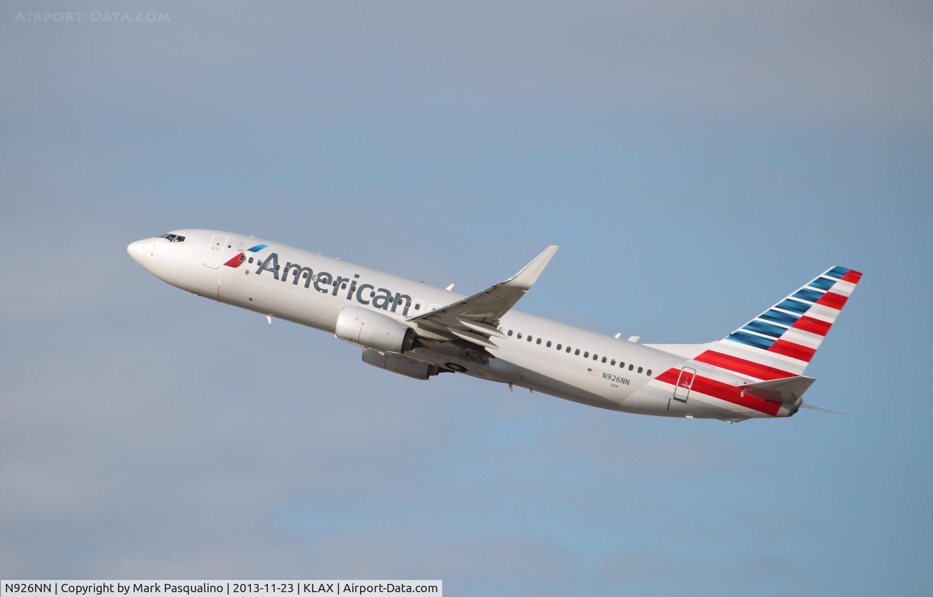 N926NN, 2013 Boeing 737-823 C/N 33321, Boeing 737-800