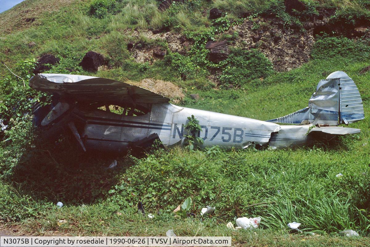 N3075B, 1966 Cessna 190 C/N 7959, Seen where it crashed
