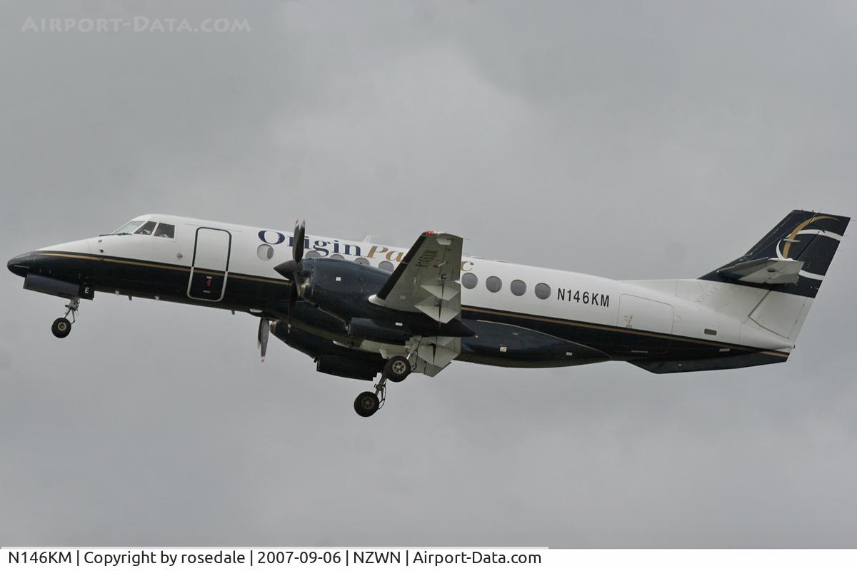 N146KM, 1995 British Aerospace Jetstream 4101 C/N 41046, Seen departing on it's delivery to the U.S. after operating in New Zealand with Origin Pacific Airways