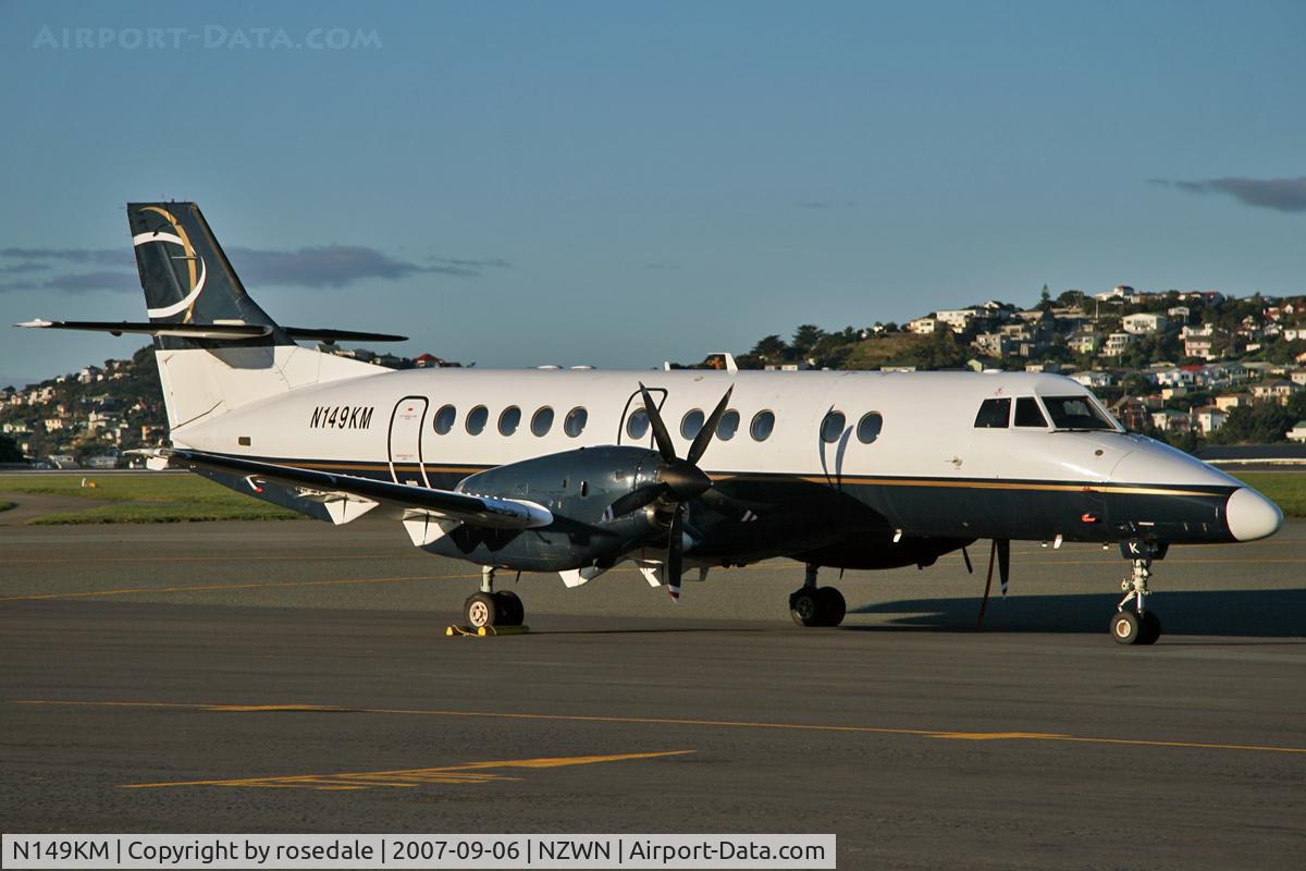 N149KM, 1995 British Aerospace Jetstream 4101 C/N 41049, Waiting for delivery to the U.S. after it's previous operator, Origin Pacific Airways stopped operations