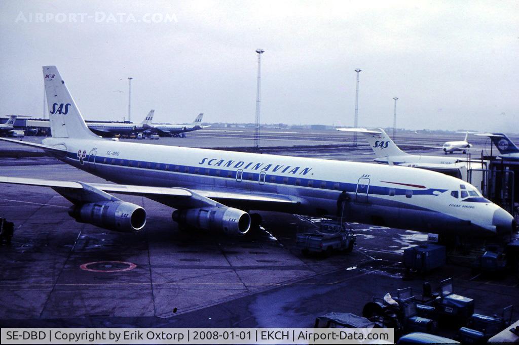 SE-DBD, 1965 Douglas DC-8-55 C/N 45753, SE-DBD in CPH