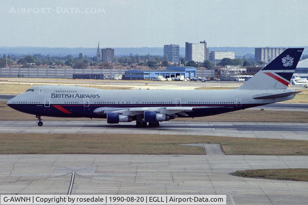 G-AWNH, 1971 Boeing 747-136 C/N 20270, British Airways