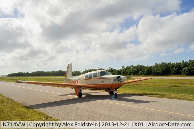 N714VW, 1967 Mooney M20F Executive C/N 670441, Everglades Airpark in Southwest Florida