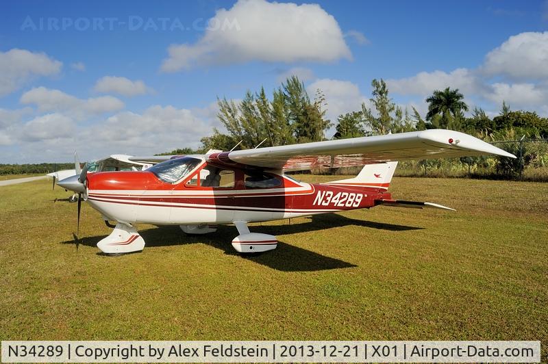 N34289, 1972 Cessna 177B Cardinal C/N 17701754, Everglades Airpark in Southwest Florida