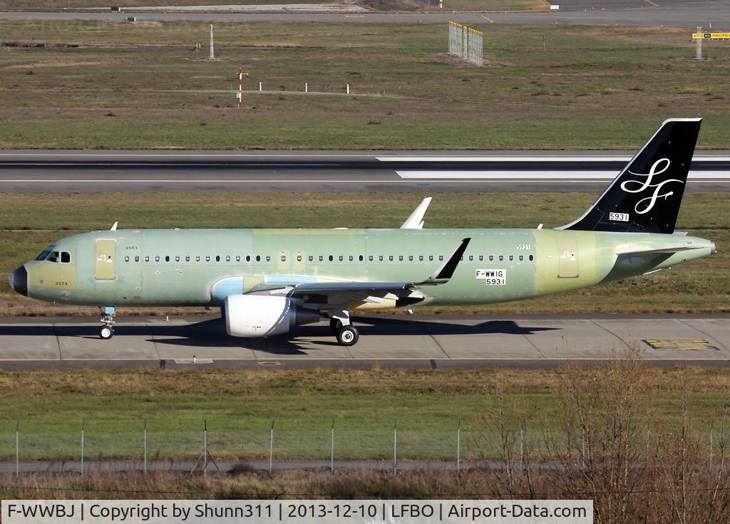 F-WWBJ, 2013 Airbus A320-214 C/N 5931, C/n 5931 - For Starflyer