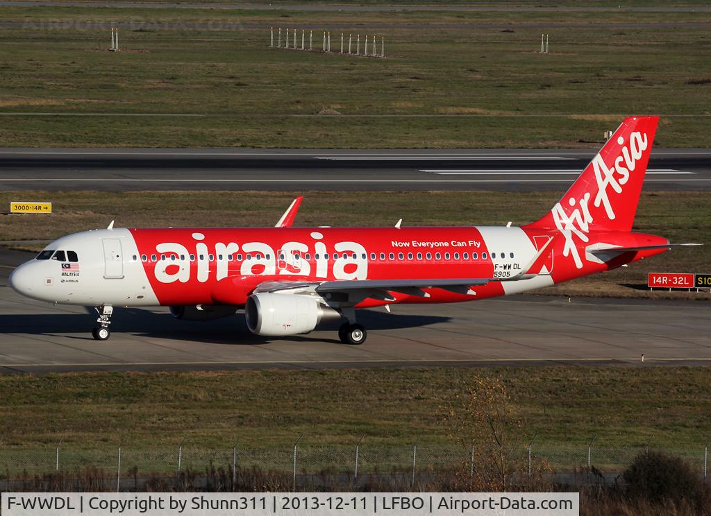 F-WWDL, 2013 Airbus A320-216 C/N 5905, C/n 5905 - To be 9M-AJB