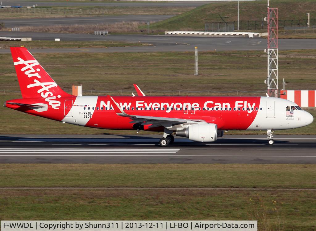 F-WWDL, 2013 Airbus A320-216 C/N 5905, C/n 5905 - To be 9M-AJB