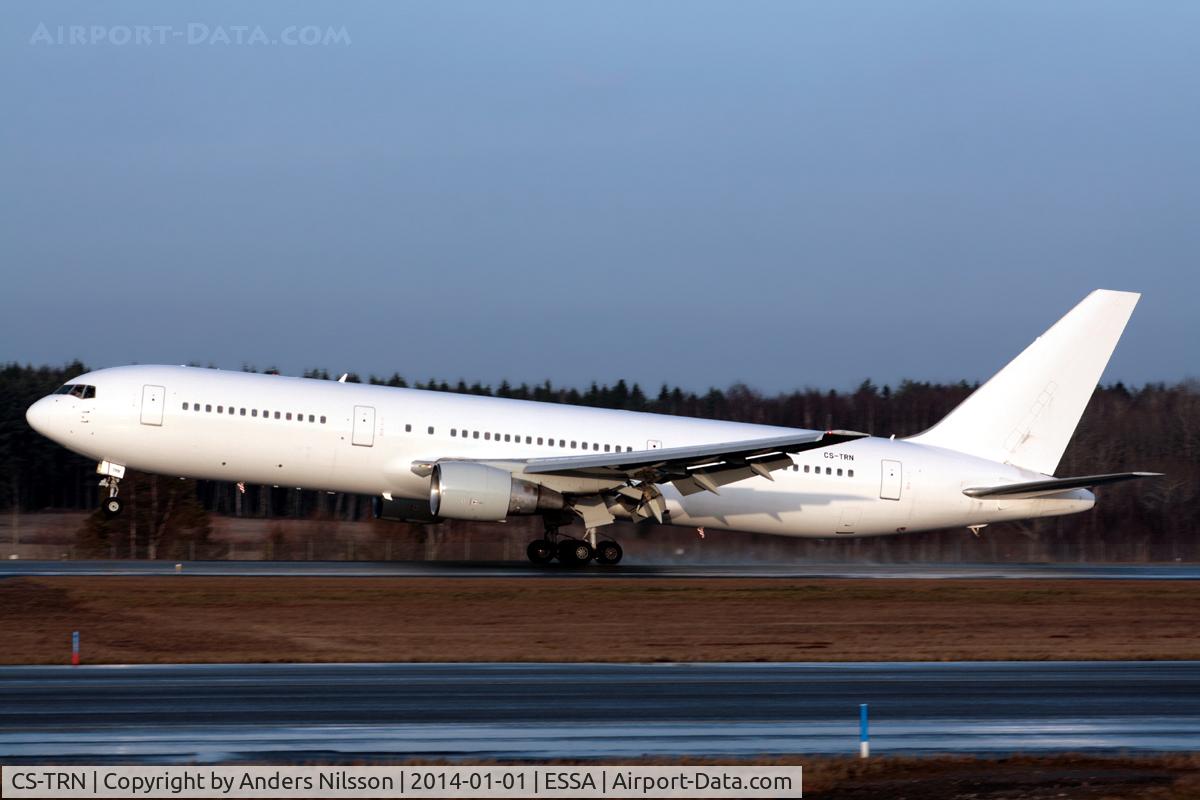 CS-TRN, 1993 Boeing 767-33A C/N 25535, Landing runway 26 on flight NAX7006. JFK-ARN.