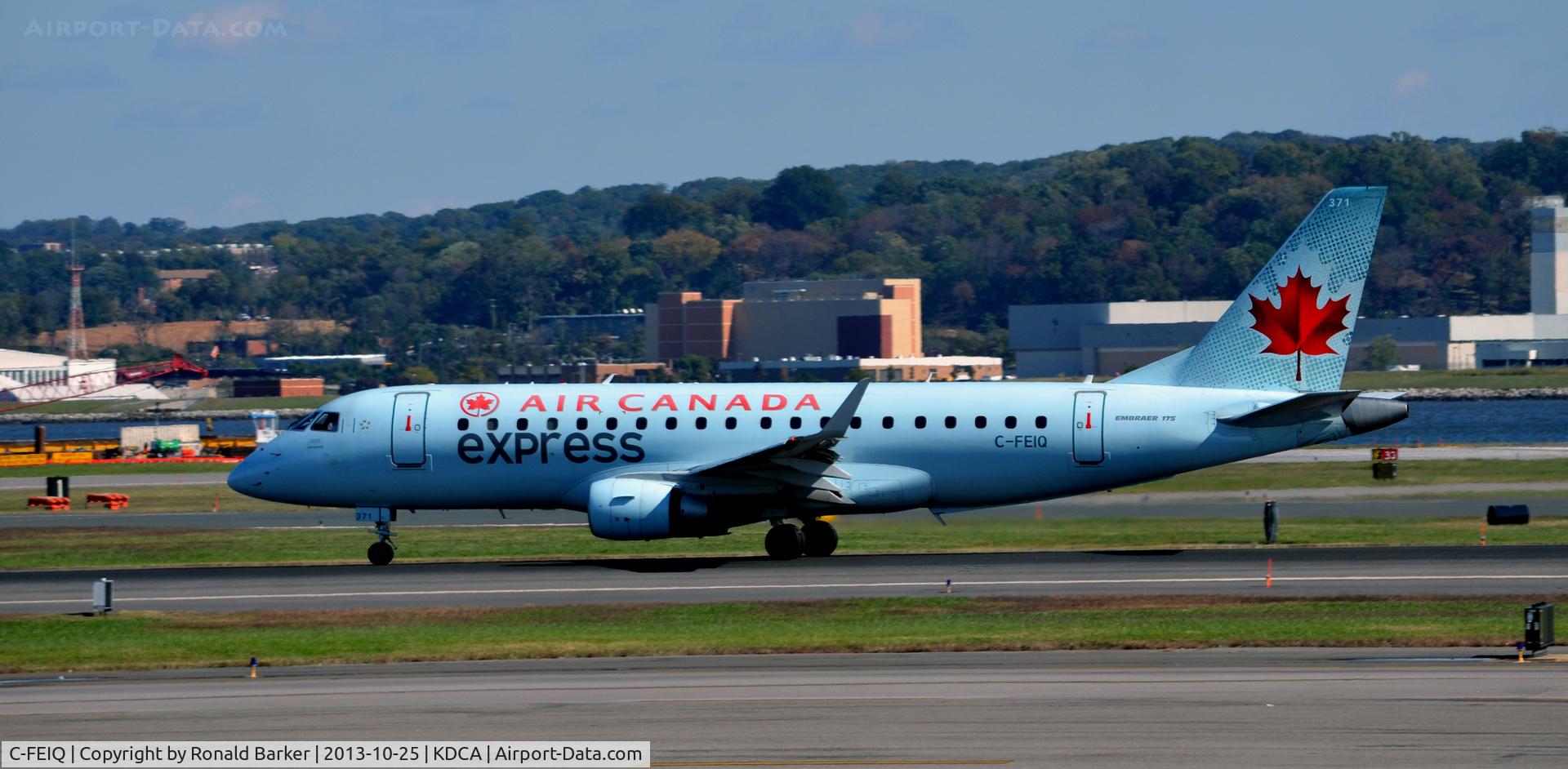 C-FEIQ, 2005 Embraer 175SU (ERJ-170-200SU) C/N 17000083, Takeoff DCA