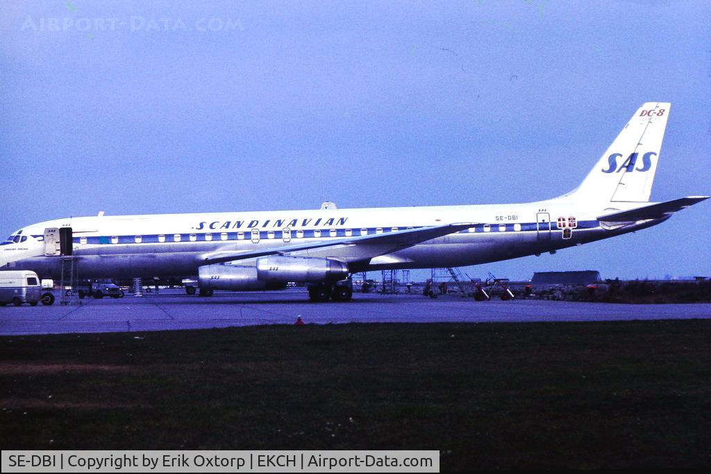 SE-DBI, 1970 Douglas DC-8-62F C/N 46129, SE-DBI in CPH