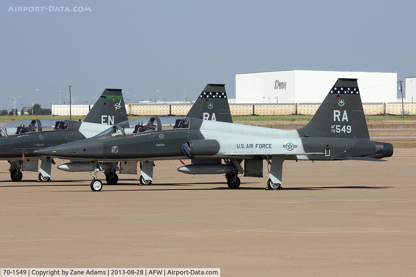 70-1549, 1970 Northrop T-38C Talon C/N T.6239, At Alliance Airport - Fort Worth, TX