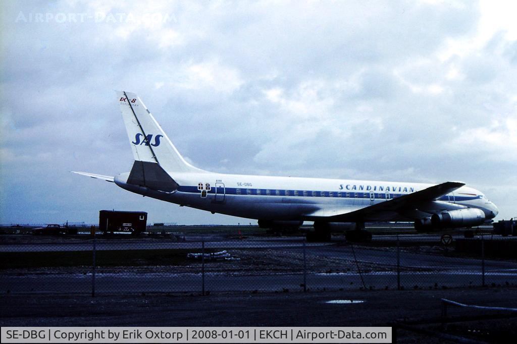 SE-DBG, 1967 Douglas DC-8-62 C/N 45921, SE-DBG in CPH