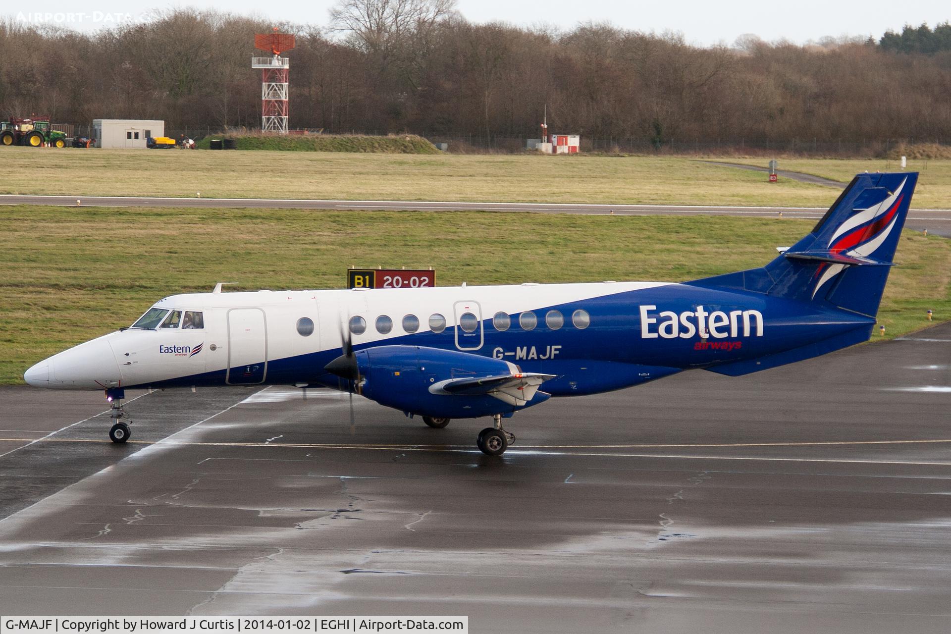 G-MAJF, 1992 British Aerospace Jetstream 41 C/N 41008, Eastern Airways.