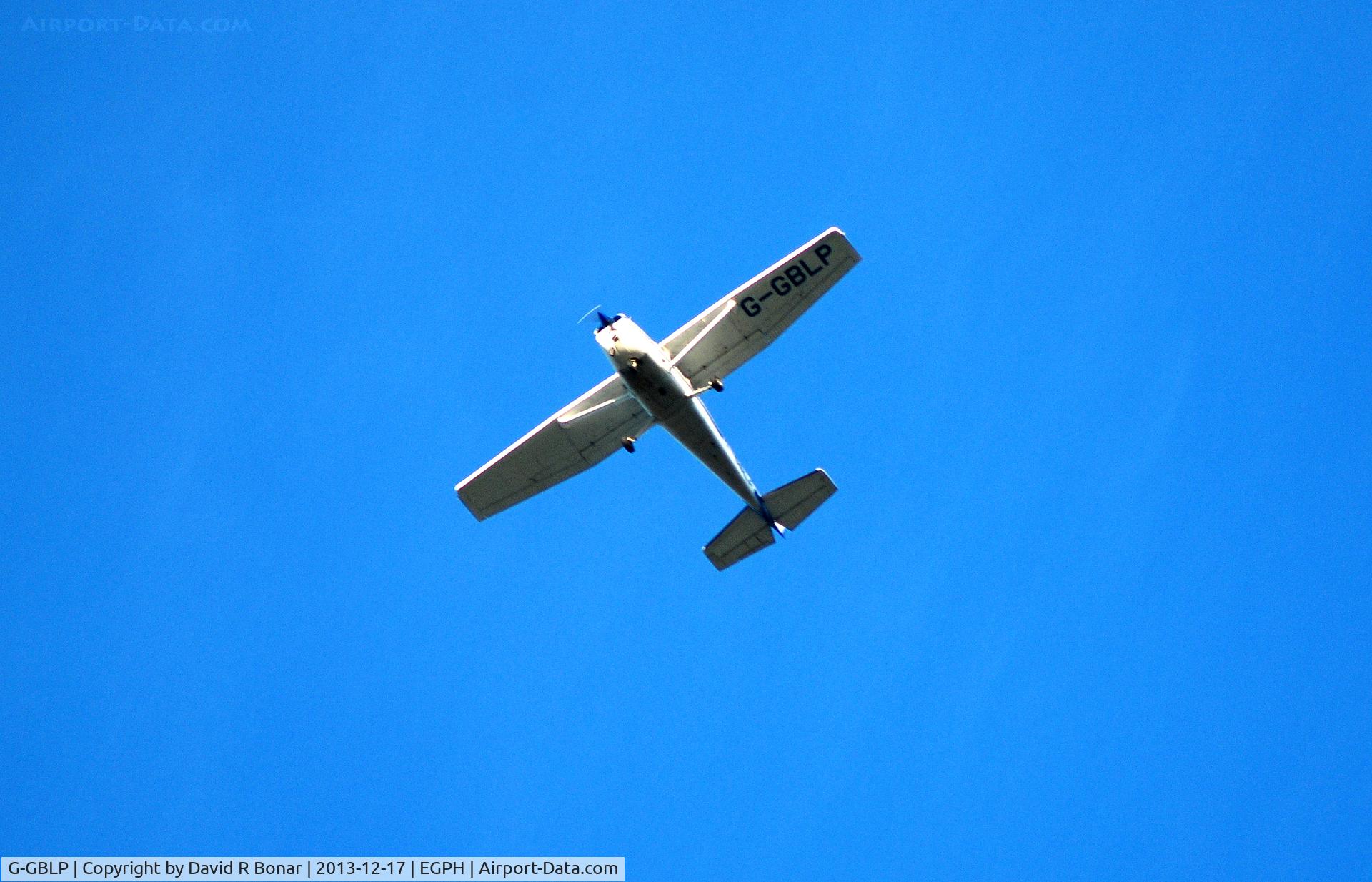 G-GBLP, 1973 Reims Cessna F172M Skyhawk C/N 1042, Overflying the 06 threshold at Edinburgh