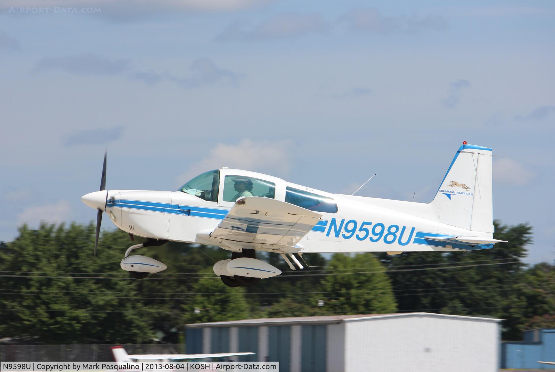 N9598U, 1976 Grumman American AA-5A Cheetah C/N AA5A-0098, AA-5A