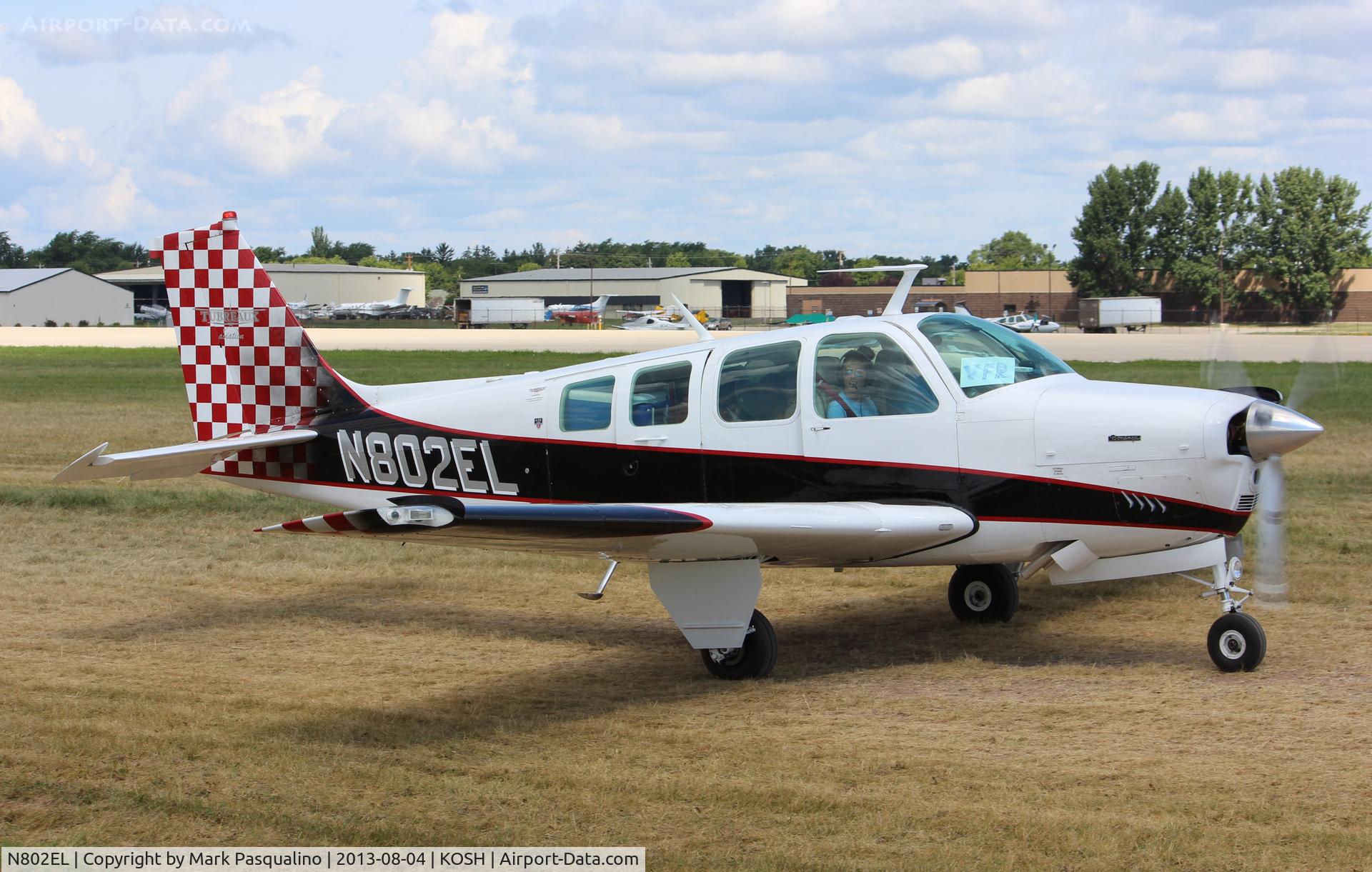 N802EL, 1975 Beech A36 Bonanza 36 C/N E-774, Beech A36