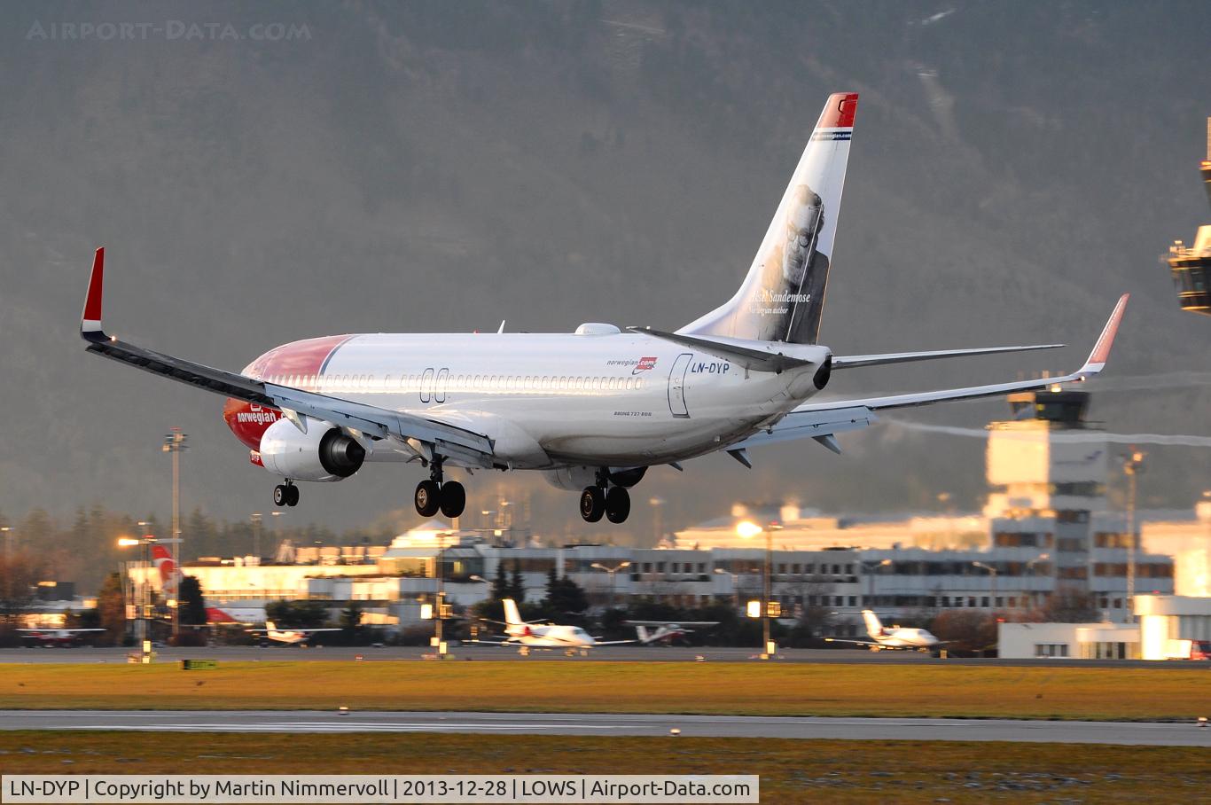 LN-DYP, 2011 Boeing 737-8JP C/N 39047, Norwegian