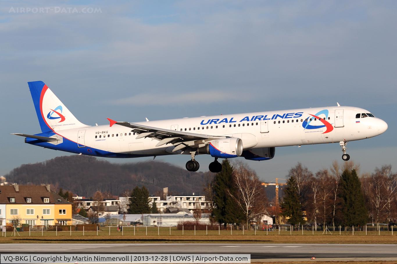 VQ-BKG, 1999 Airbus A321-211 C/N 0991, Ural Airlines