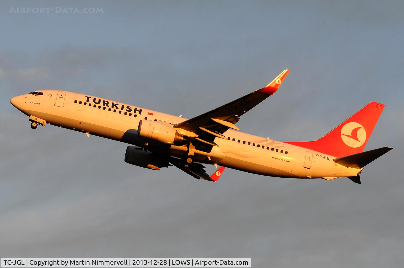 TC-JGL, 2006 Boeing 737-8F2 C/N 34410, Turkish Airlines