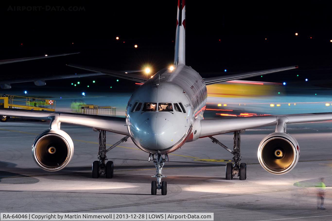 RA-64046, 2008 Tupolev Tu-204-100 C/N 1450743664046, Red Wings