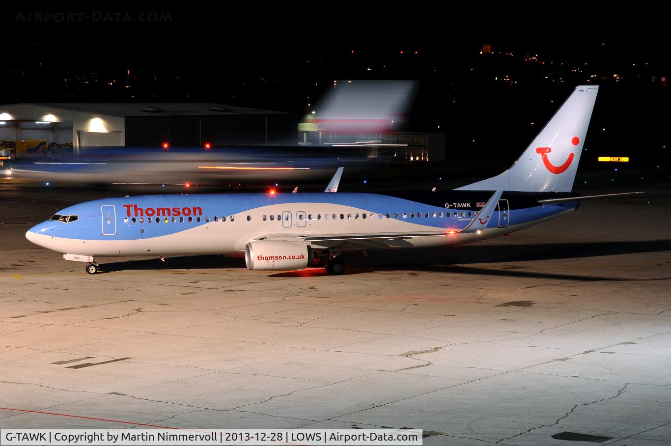 G-TAWK, 2012 Boeing 737-8K5 C/N 37239, Thomson Airways