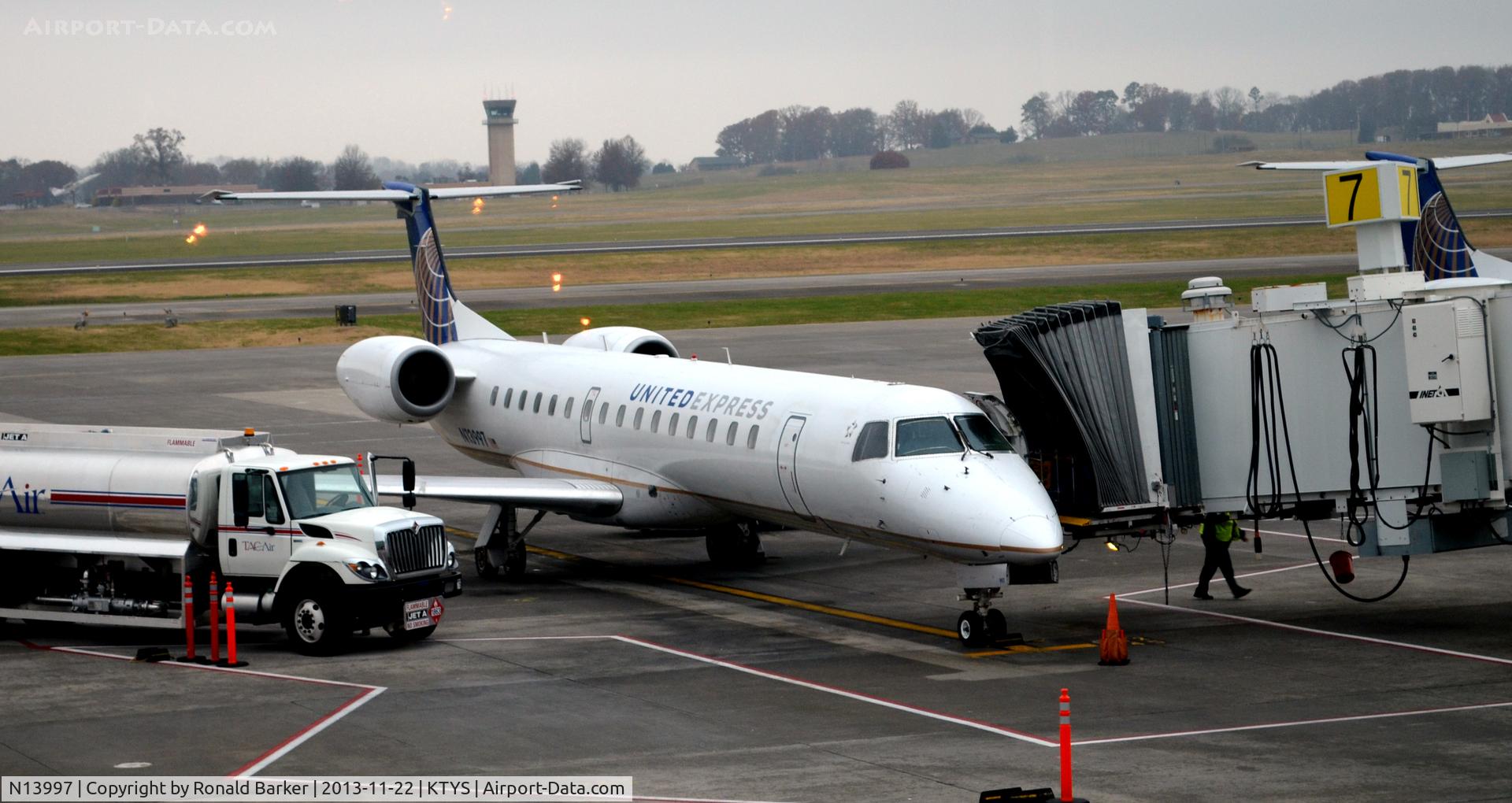 N13997, 2000 Embraer ERJ-145LR (EMB-145LR) C/N 145298, Gate 7  TYS