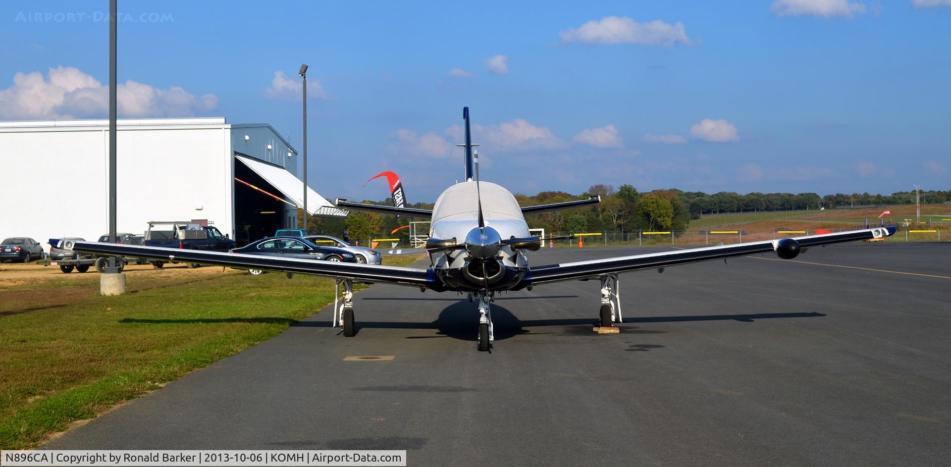 N896CA, Socata TBM-700 C/N 554, Orange