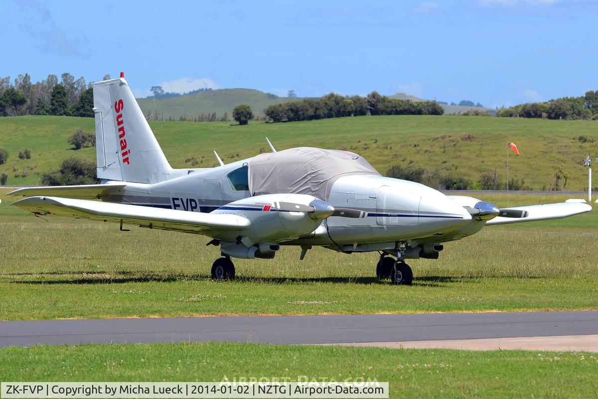 ZK-FVP, 1978 Piper PA-23-250 C/N 27-7854096, At Tauranga