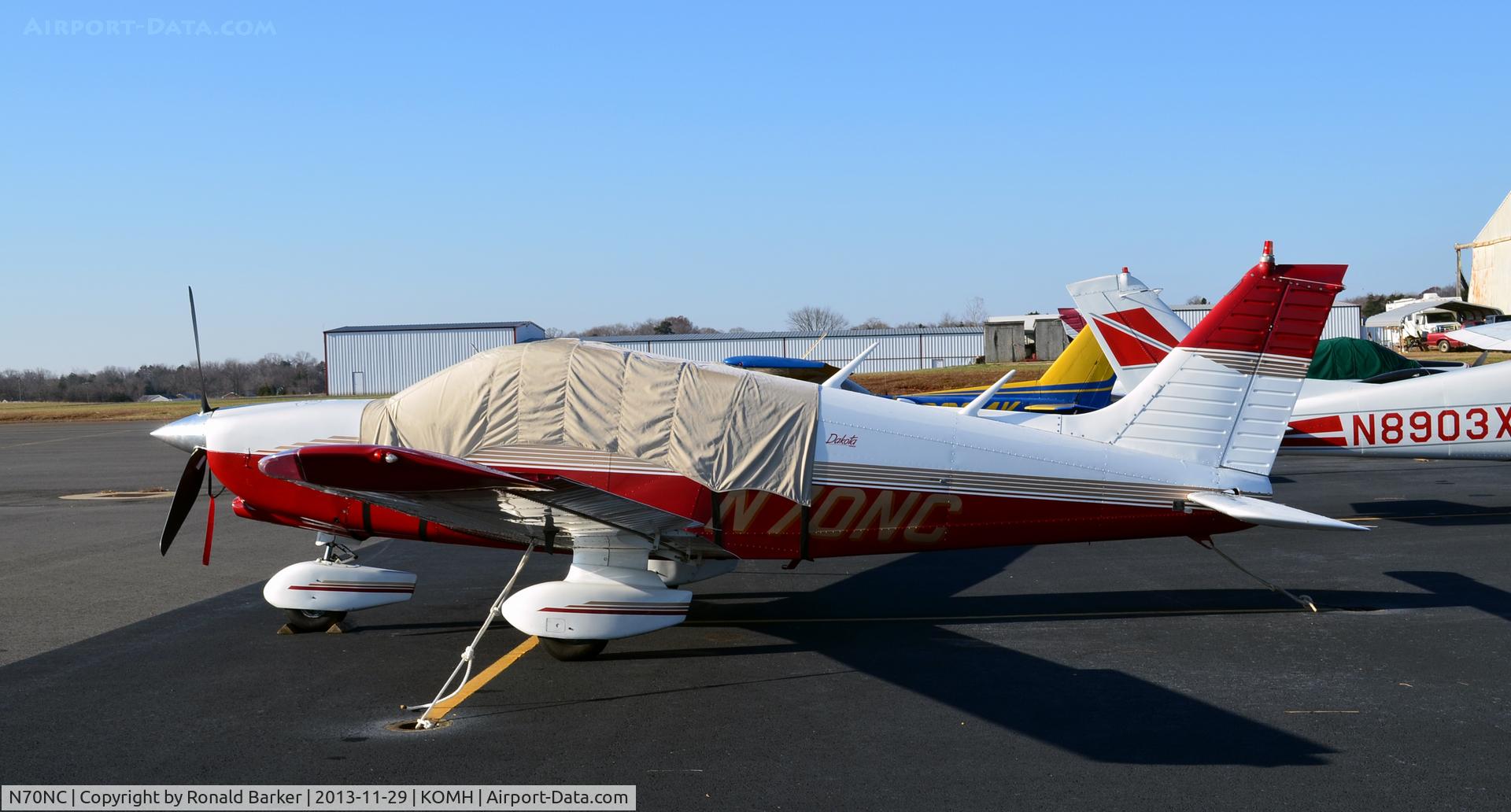 N70NC, 1978 Piper PA-28-236 Dakota C/N 28-7911077, Orange