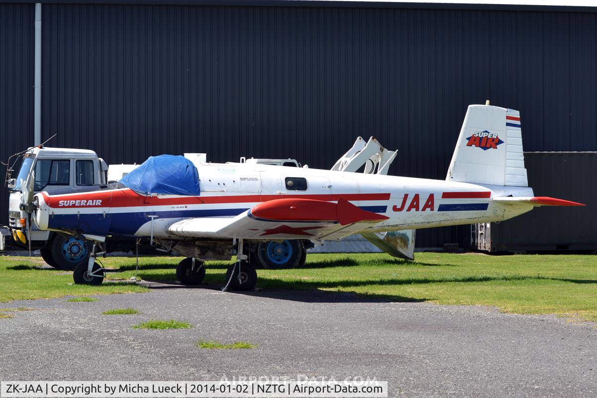 ZK-JAA, NZ Aerospace FU24-954 C/N 259, At Tauranga