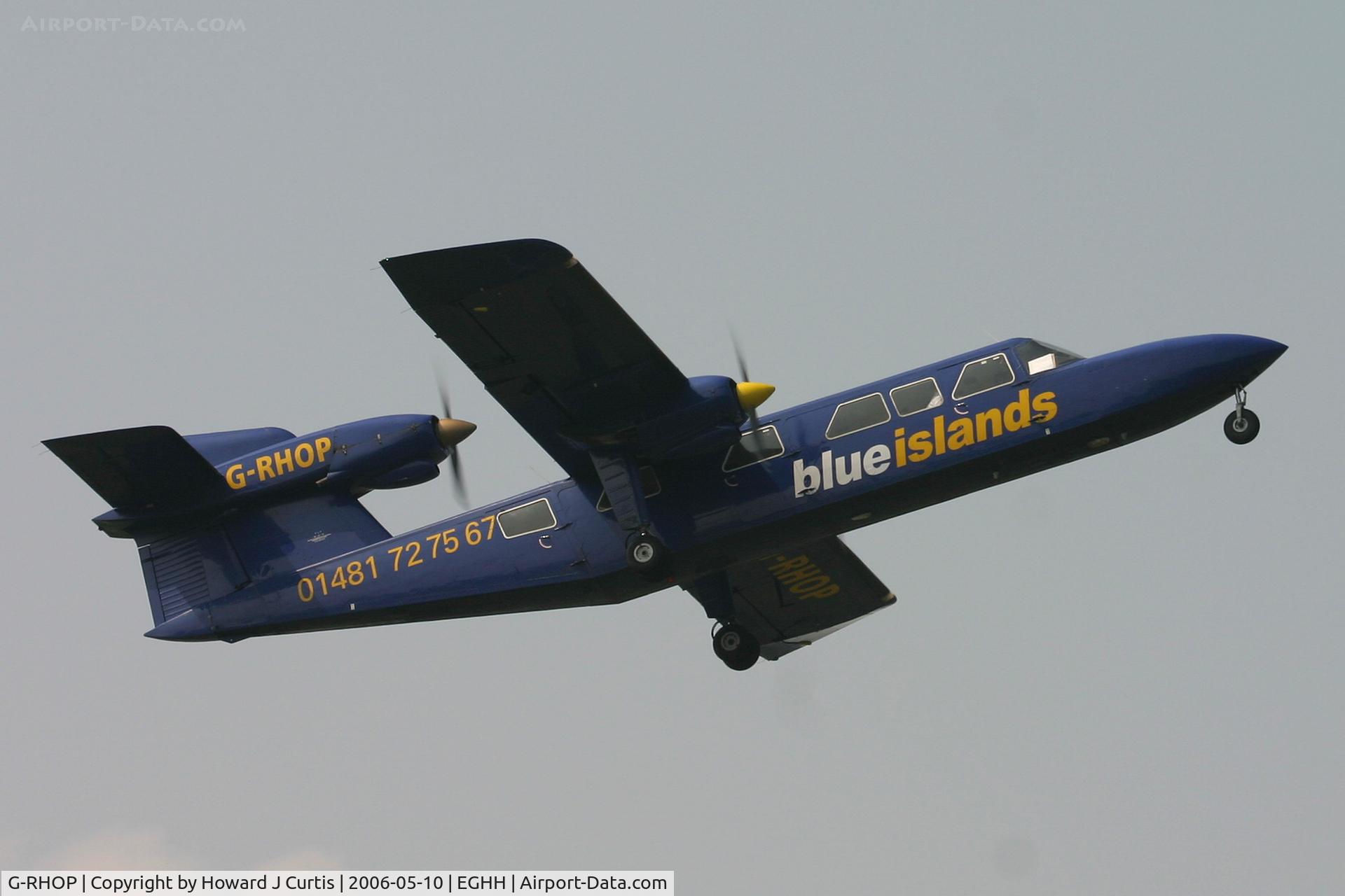 G-RHOP, 1976 Britten-Norman BN-2A Mk.III-2 Trislander C/N 1042, Formerly Rockhopper.aero - hence the registration.