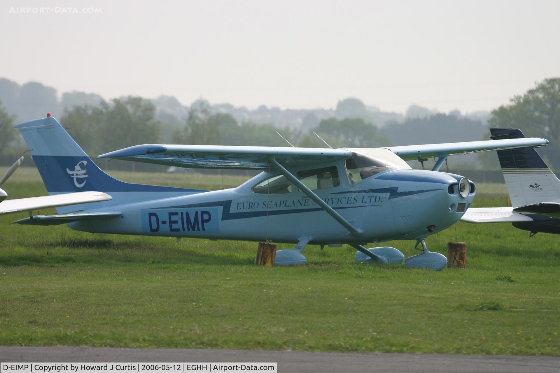 D-EIMP, 1981 Cessna 182R Skylane C/N 182-67947, Became G-ESSL and acquired floats soon after.