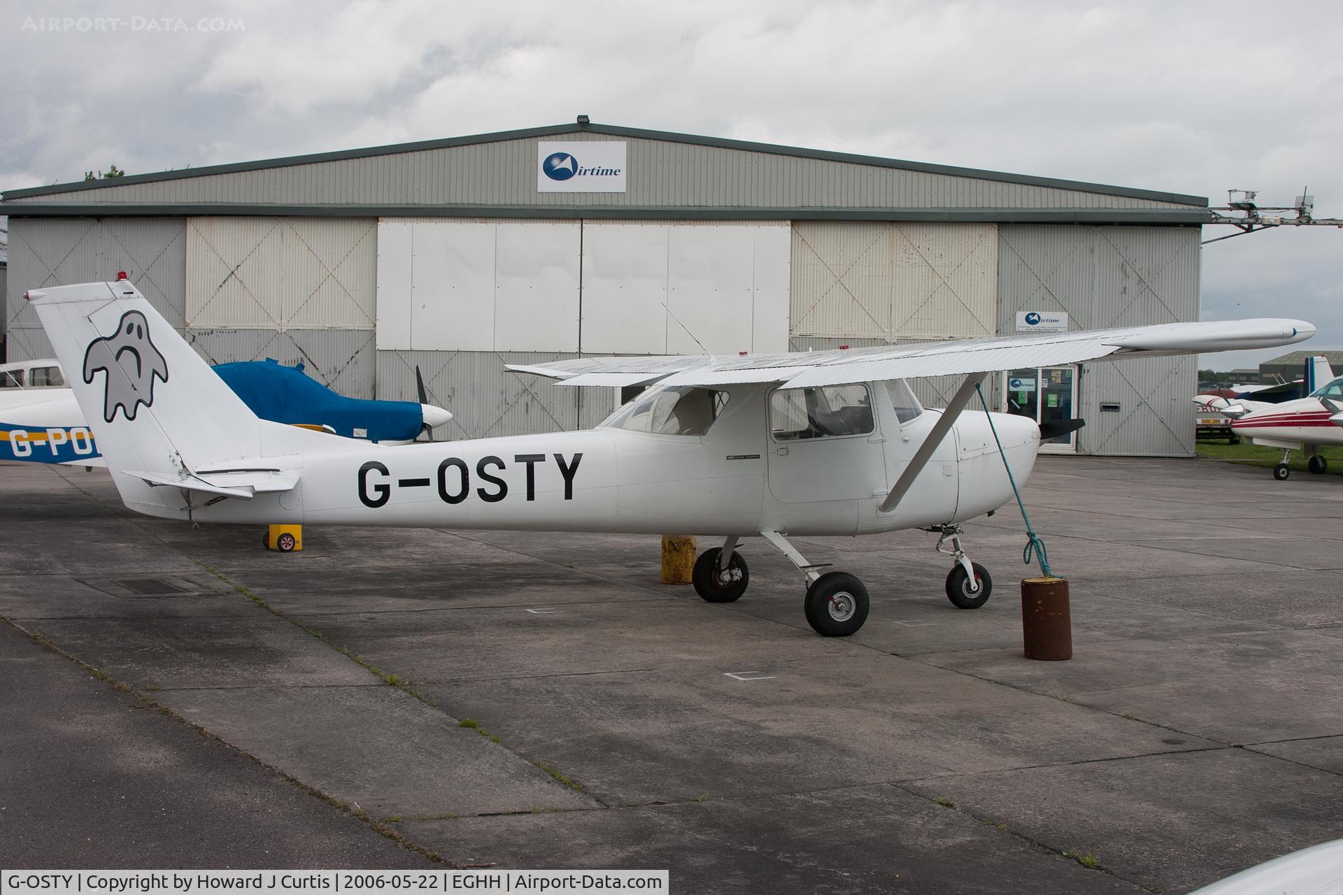 G-OSTY, 1967 Reims F150G C/N 0129, Privately owned; outside the Airtime hangar.