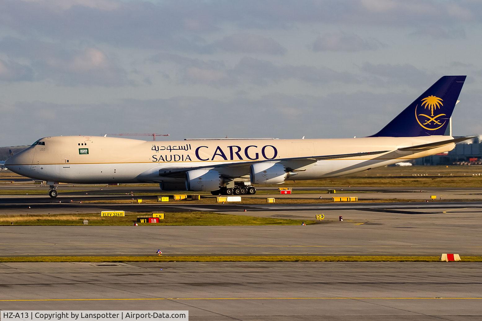 HZ-A13, 2013 Boeing 747-87UF C/N 37562, EDDF 30-DEC-2013