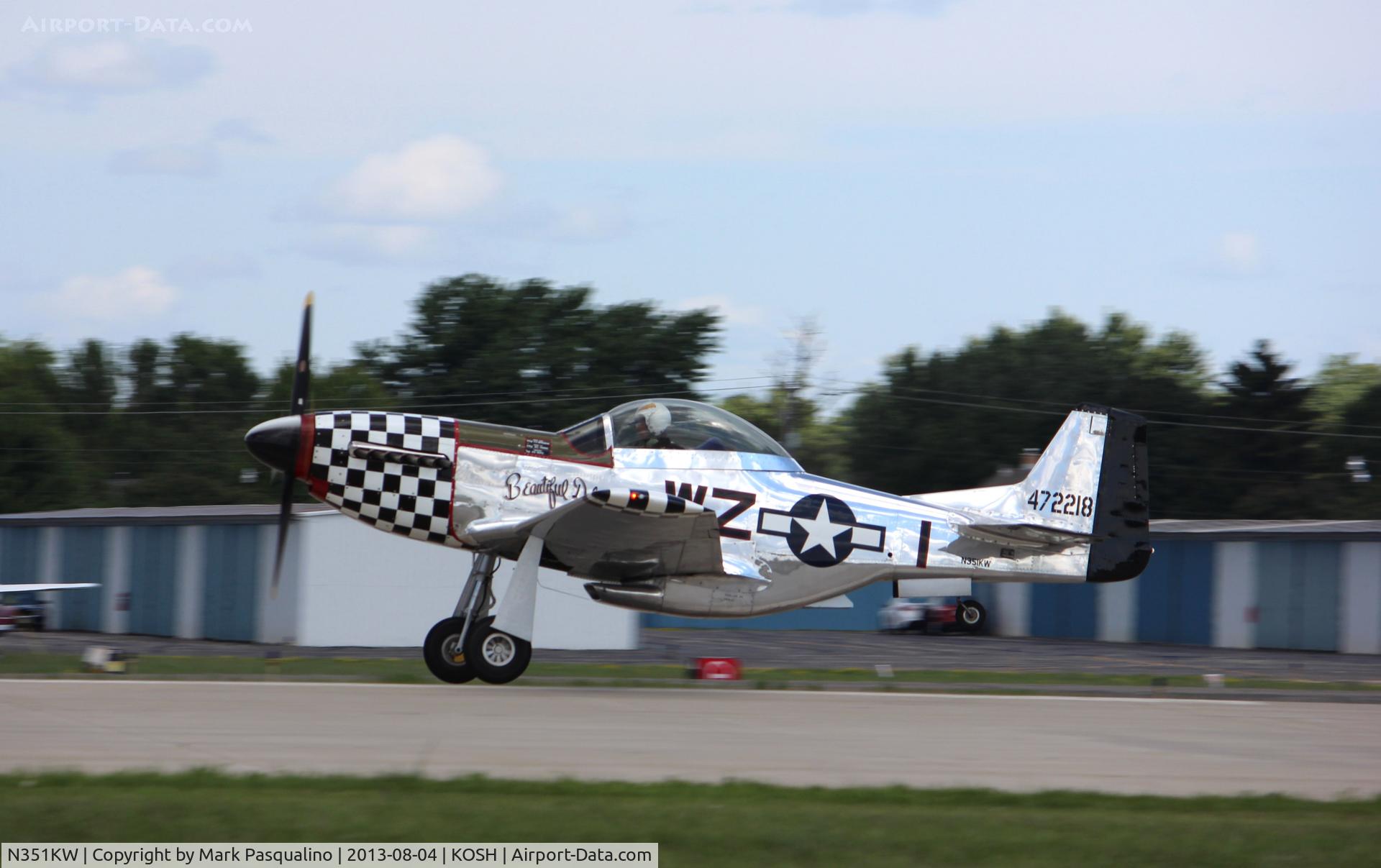 N351KW, 1999 Stewart 51 S-51D Mustang C/N 145, Stewart S-51D