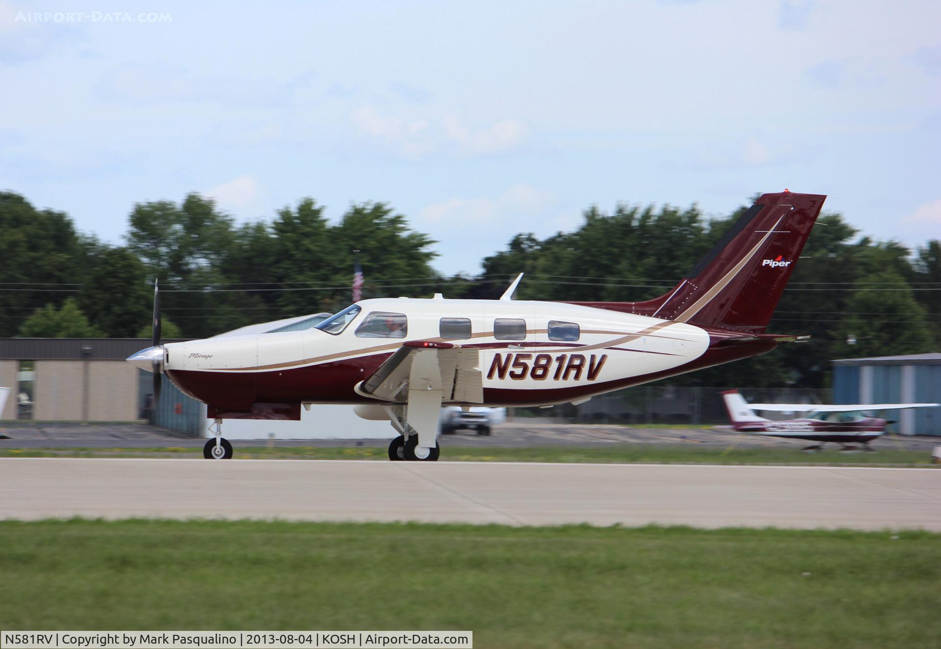 N581RV, Piper PA-46-350P Malibu Mirage C/N 4636507, Piper PA-46-350P