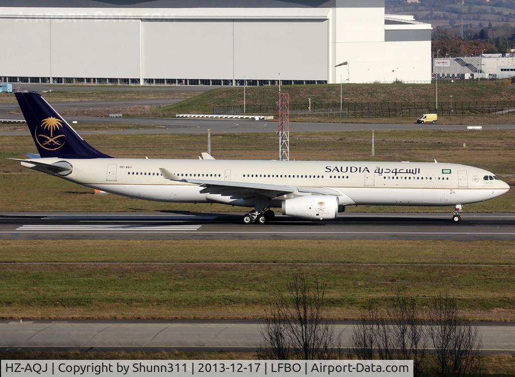 HZ-AQJ, 2013 Airbus A330-343X C/N 1473, Delivery day...