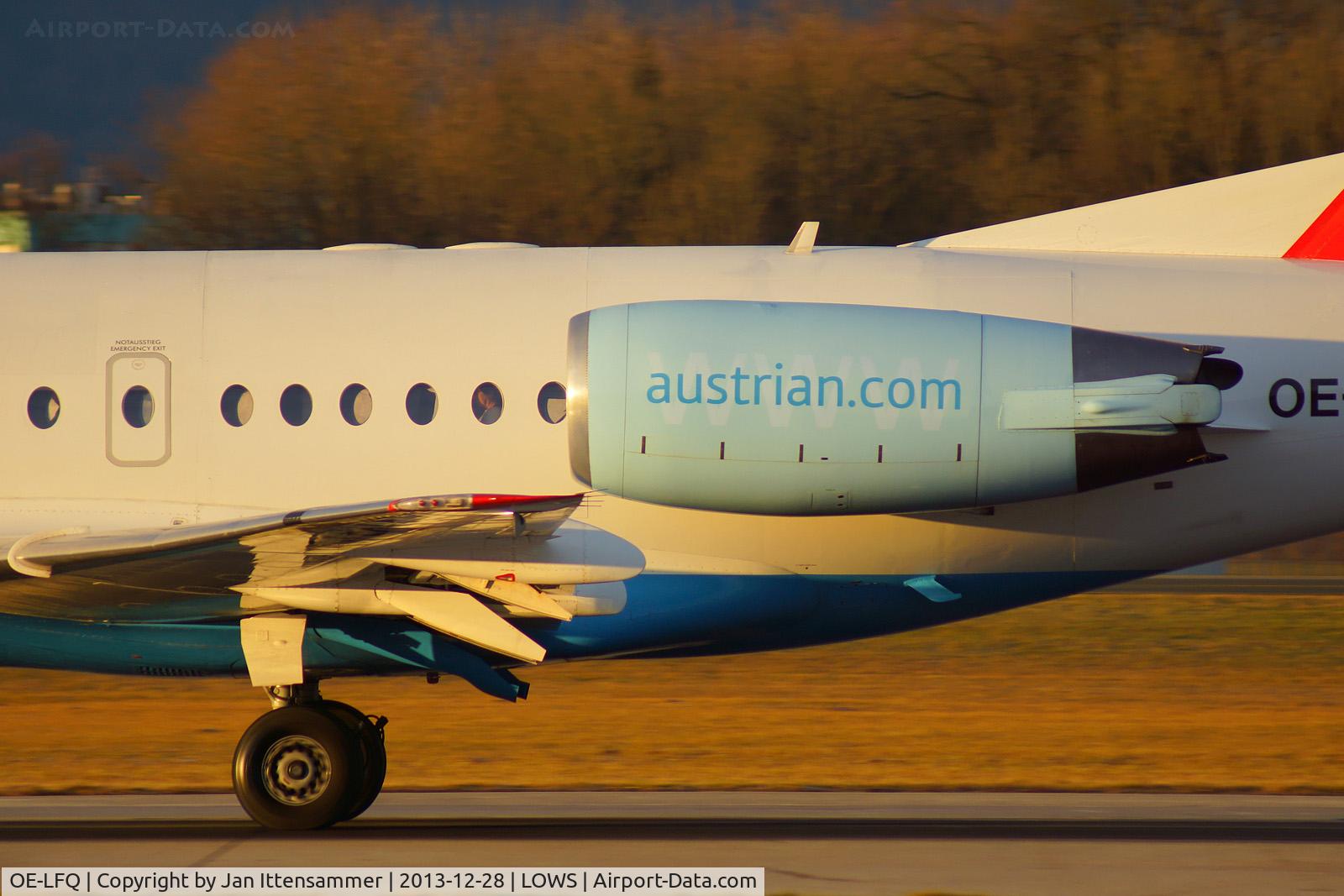 OE-LFQ, 1996 Fokker 70 (F-28-0070) C/N 11568, oe-lfq