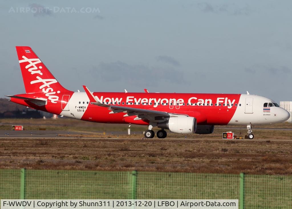 F-WWDV, 2013 Airbus A320-216 C/N 5918, C/n 5918 - To be HS-BBK